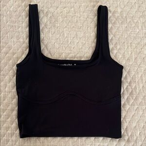 Abercrombie & Fitch Black Soft Collection Top